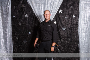Behind the Scenes at a Photobooth at a Corporate Holiday Party