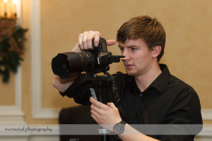 Behind the Scenes at a Photobooth at a Corporate Holiday Party