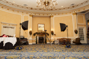 Behind the Scenes at a Photobooth at a Corporate Holiday Party